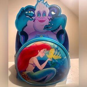 Little Mermaid Backpack with Ariel and Ursula